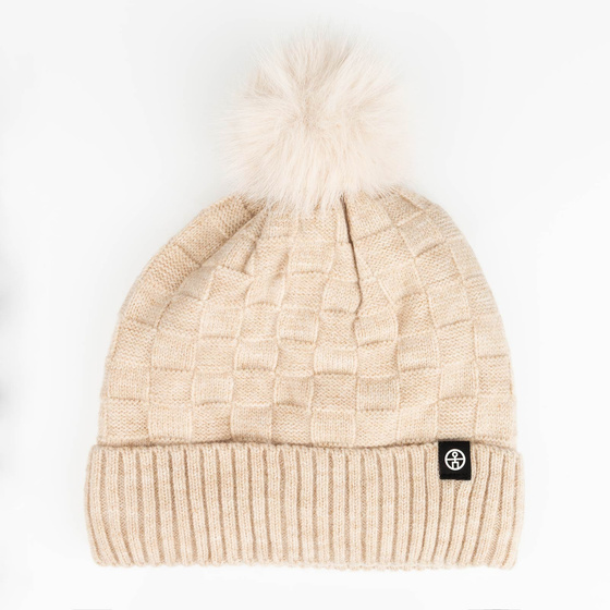 Alessio KOMPLET CZAPKA + KOMIN + RĘKAWICZKI DOTYKOWE ciepły POLAR ZIMOWY