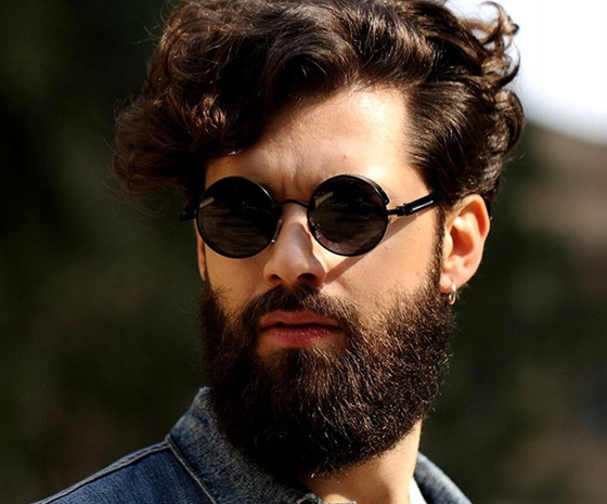 OKULARY przeciwsłoneczne RETRO lenonki OKRĄGŁE POLARYZACJA damskie męskie