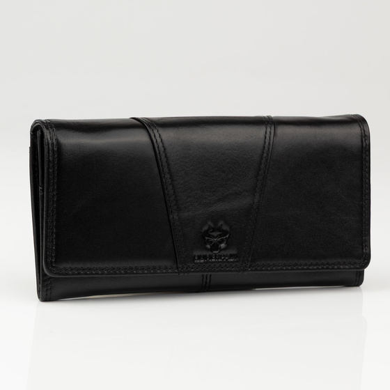 Alessio PORTFEL damski SKÓRA NATURALNA blokada RFID