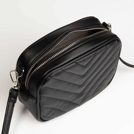 Alessio TOREBKA Damska PIKOWANA CROSSBODY na ramię PASEK QUILTED