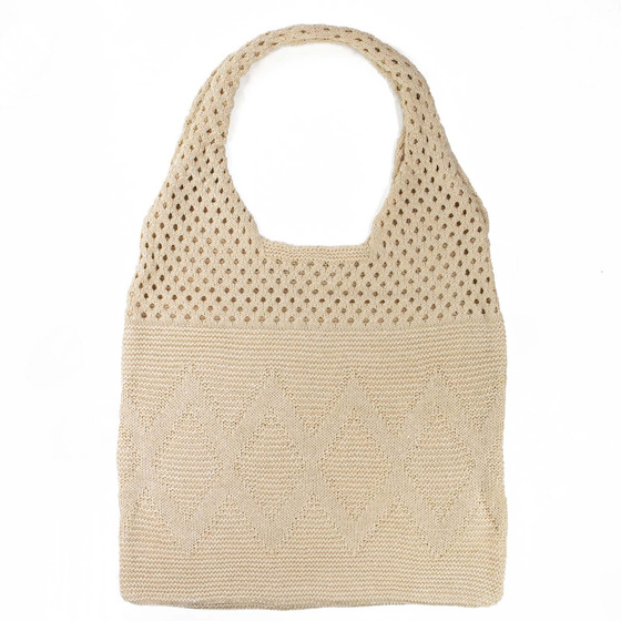 Alessio TORBA DAMSKA torebka NA ZAKUPY na ramię miejska BOHO shopperka