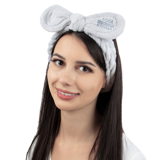 OPASKA do włosów KOSMETYCZNA do makijażu USZY