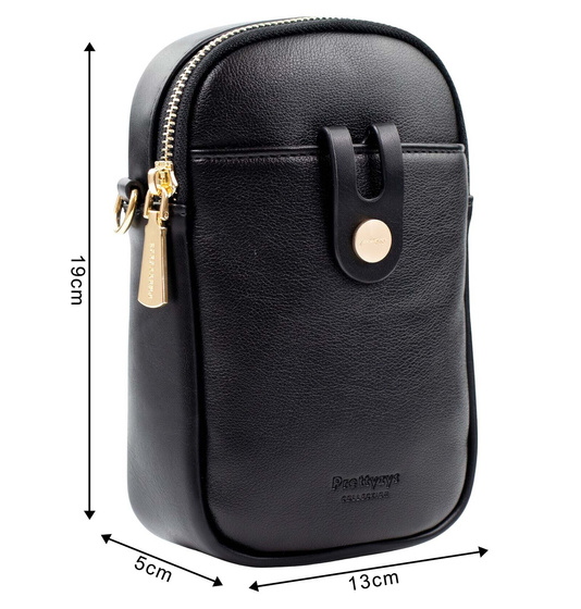 Alessio TOREBKA mini etui na telefon kopertówka MAŁA listonoszka