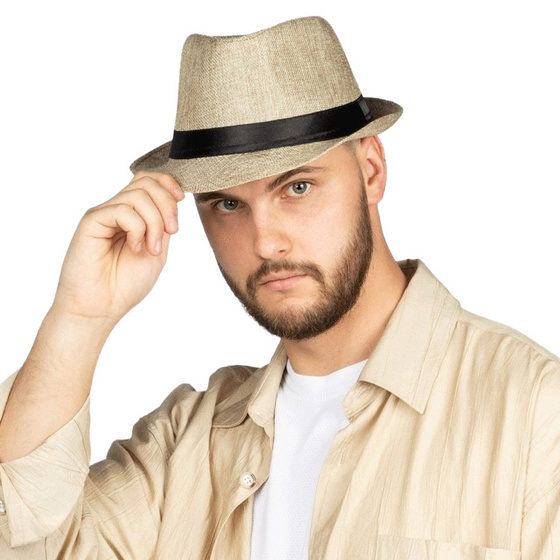 KAPELUSZ DAMSKI MĘSKI SŁOMKOWY lato PANAMA letni HAWANA