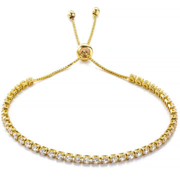 Bransoletka STAL SZLACHETNA POZŁACANA elegancka