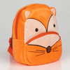 PLECAK SZKOLNY dla Dziewczynki Chłopca Przedszkolaka Fox PLUSZOWY
