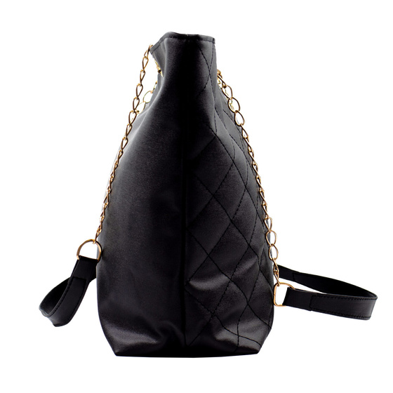 TORBA miejska torebka na ramię SHOPPER damska duża