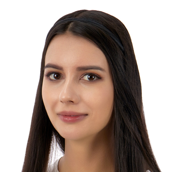 OPASKA do włosów WĄSKA klasyczna SATYNA