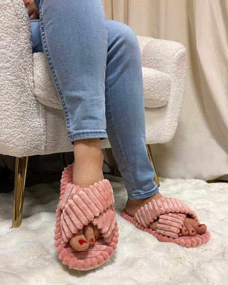 KAPCIE damskie Ciepłe PLUSZOWE CIAPY OCIEPLANE r. 36-37