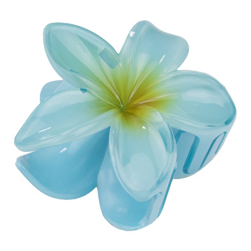 KLAMRA KWIAT szczęka duża SPINKA do włosów kwiatek HAWAJSKA KWIAT PLUMERII