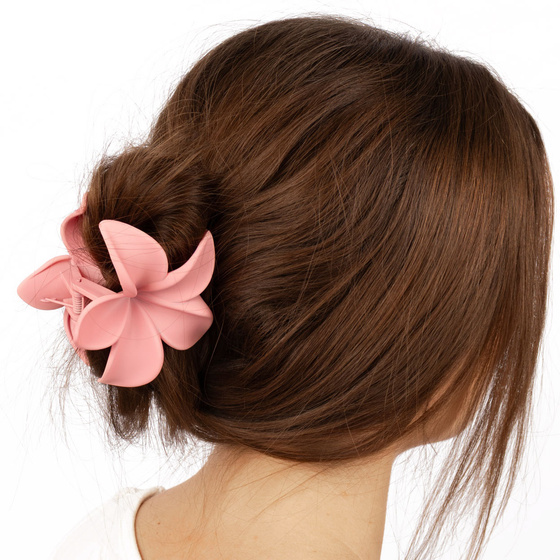 SPINKA DO WŁOSÓW klamra żabka szczęka Kwiat Plumerii KWIAT HAWAJSKI