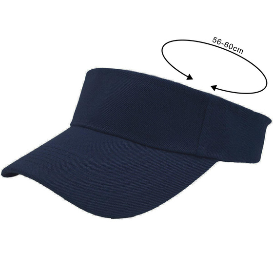 Daszek na głowę przeciwsłoneczny SPORTOWY NA LATO