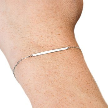 Bransoletka CELEBRYTKA blaszka STAL SZLACHETNA