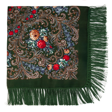 CHUSTA Ludowa Alessio GÓRALSKA Folk KWIATY DUŻA