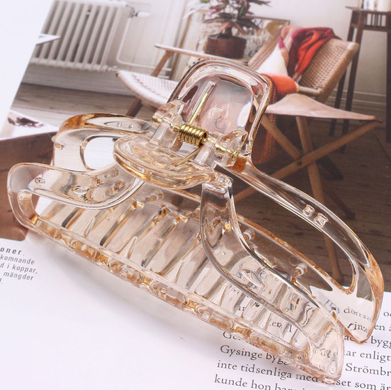 KLAMRA DO WŁOSÓW klamerka szczęka SPINKA długa