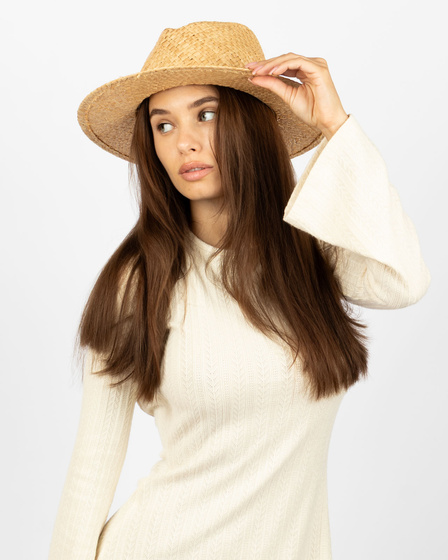 KAPELUSZ damski męski PANAMA fedora SŁOMKOWY lato ELEGANCKI