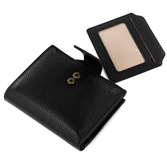 Alessio PORTFEL damski PORTMONETKA SKÓRA NATURALNA Pudełko PREZENTOWE