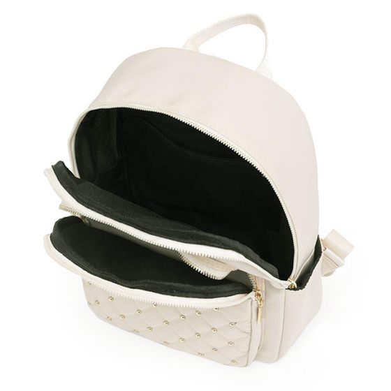 Alessio PLECAK damski POJEMNY miejski szkolny PIKOWANY torba QUILTED