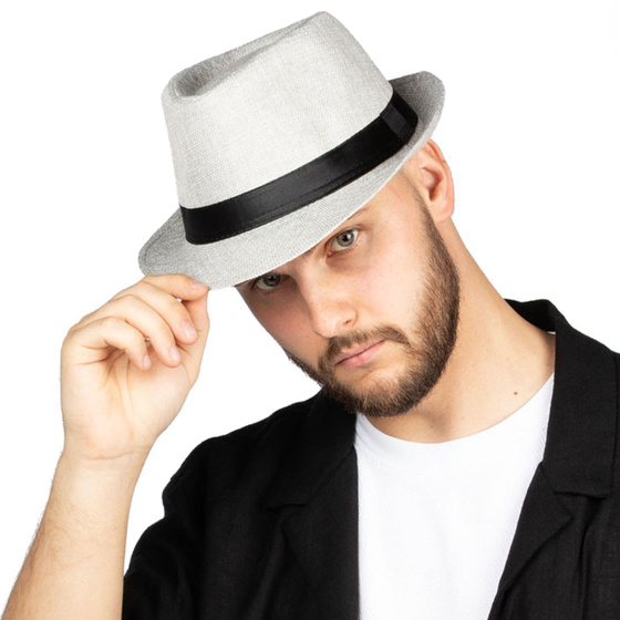 KAPELUSZ Alessio MĘSKI PLECIONY lato HAWANA letni PANAMA rozmiar 59-60