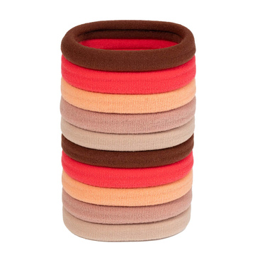 Zestaw gumek GUMKI do włosów uniwersalne FROTKA 10 sztuk