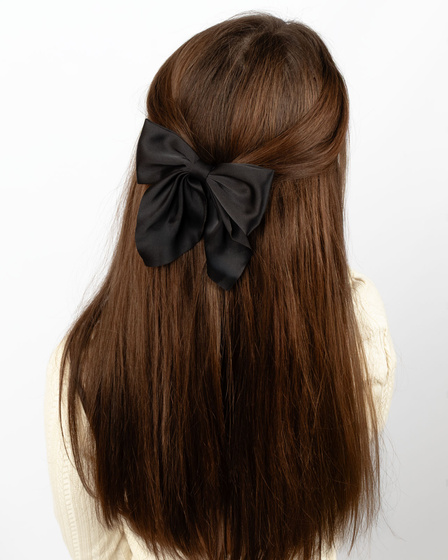 SPINKA DO WŁOSÓW kokardka do włosów elegancka modna klasyczna na klamerce