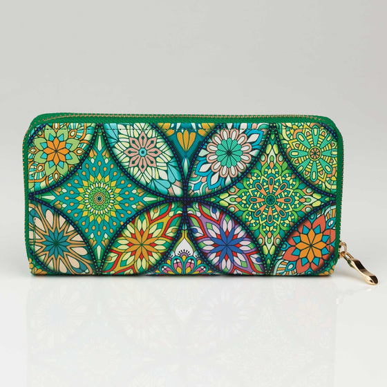 PORTFEL DAMSKI Alessio PORTMONETKA Miękki Styl Ludowy FOLK