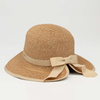 KAPELUSZ DAMSKI Alessio słomkowy boho lato plaża słomiany KOKARDA