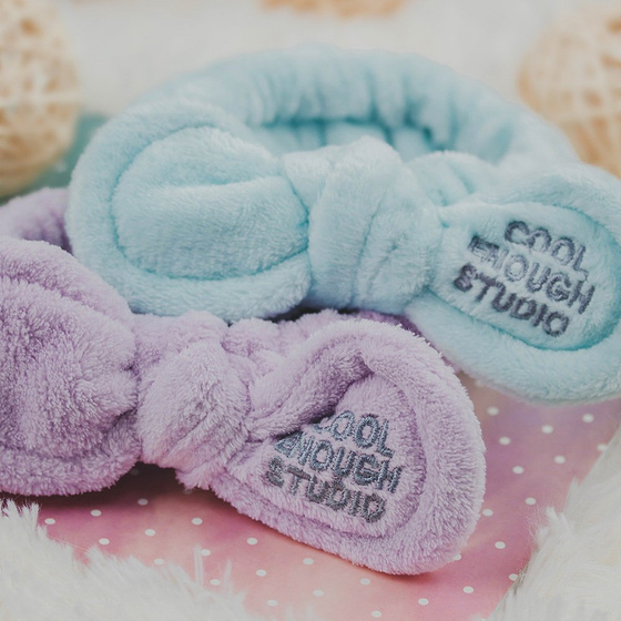 OPASKA do włosów KOSMETYCZNA uszka LILIOWA