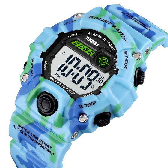 Zegarek DZIECIĘCY SKMEI 1484 moro blue DATOWNIK