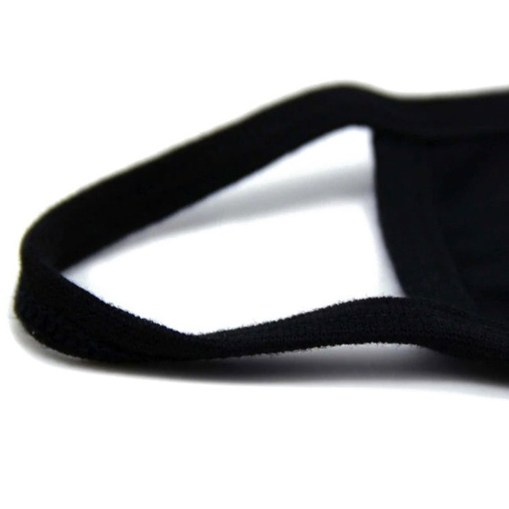 MASKA maseczka CZARNA wielorazowa OCHRONNA kot