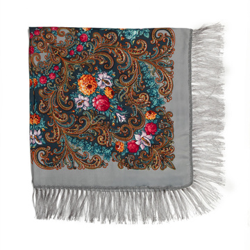 CHUSTA Ludowa Alessio GÓRALSKA Folk KWIATY DUŻA