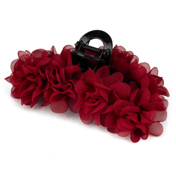 KLAMRA szczęka SPINKA do włosów duża kwiatek KWIATY żabka