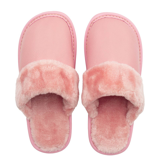 KAPCIE damskie Alessio domowe OCIEPLANE MIĘKKIE Futerko r. 38-39