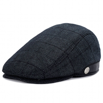 KASZKIET Męski Alessio Stylowy Elegancki FLAT CAP Jesień Zima Czapka RETRO