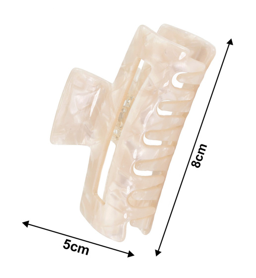SPINKA DO WŁOSÓW klamerka KLAMRA prostokątna