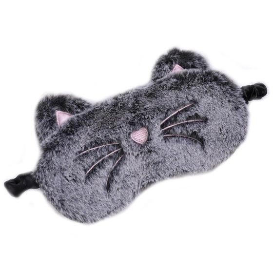 MASKA DO SPANIA szara do samolotu KOT opaska