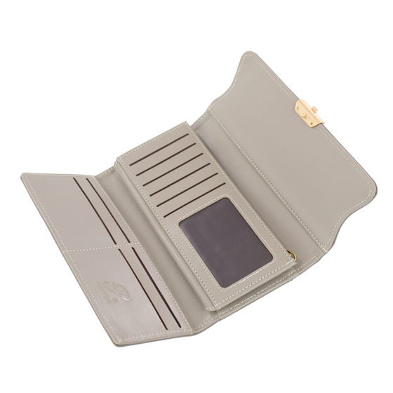 Alessio PORTFEL damski DUŻY PORTMONETKA Pudełko PREZENTOWE