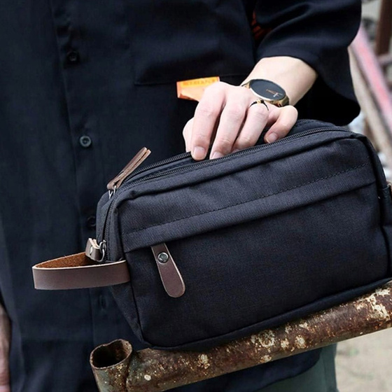 Alessio KOSMETYCZKA Podróżna Saszetka ORGANIZER Na Kosmetyki uchwyt DUŻA