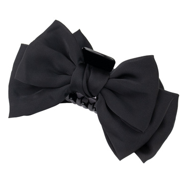 KLAMRA SZCZĘKA spinka kokarda duża ozdoba do włosów klasyczna elegancka