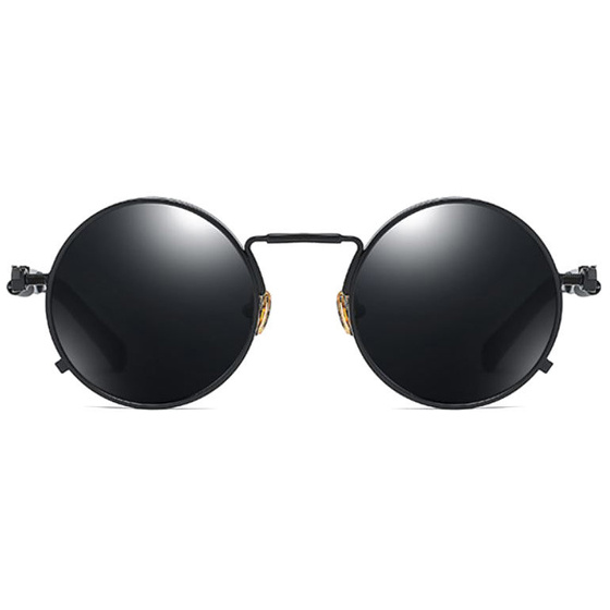 OKULARY przeciwsłoneczne RETRO lenonki OKRĄGŁE POLARYZACJA damskie męskie