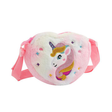 Alessio TOREBKA na ramię PLUSZOWA dla KSIEŻNICZKI  Crossbody UNICORN