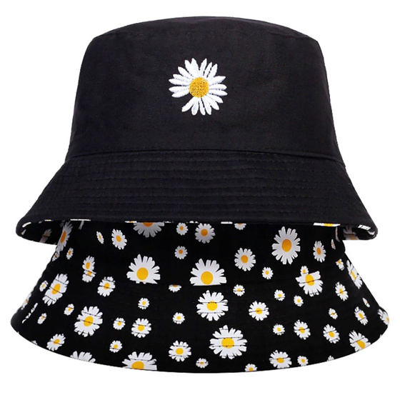 BUCKET HAT czapka dwustronna KAPELUSZ rybacki