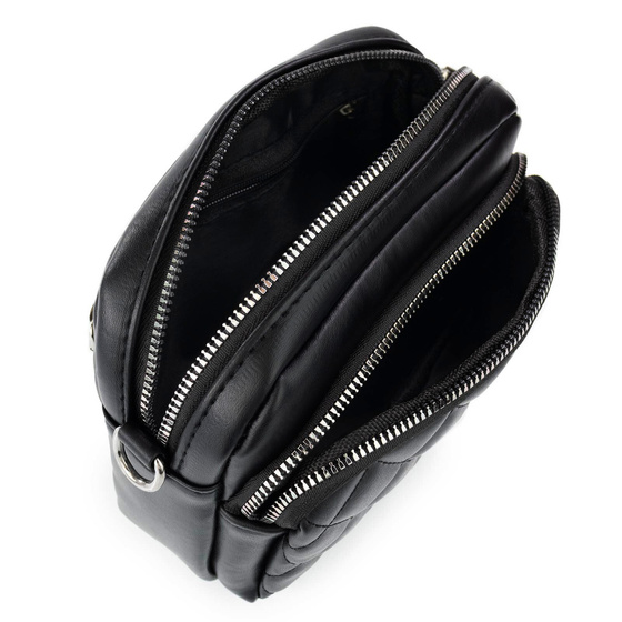 Alessio TOREBKA Damska CROSSBODY PIKOWANA na ramię PASEK QUILTED