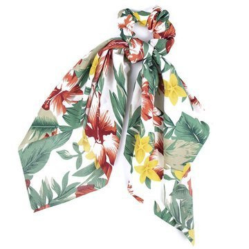 GUMKA DO WŁOSÓW scrunchies APASZKA kokarda KWIATY