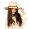 KAPELUSZ fedora letni SŁOMIANY DAMSKI MĘSKI panama SŁOMKOWY pleciony