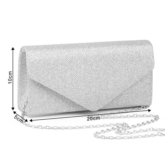 TOREBKA WIECZOROWA błyszcząca KOPERTÓWKA ELEGANCKA wizytowa mała