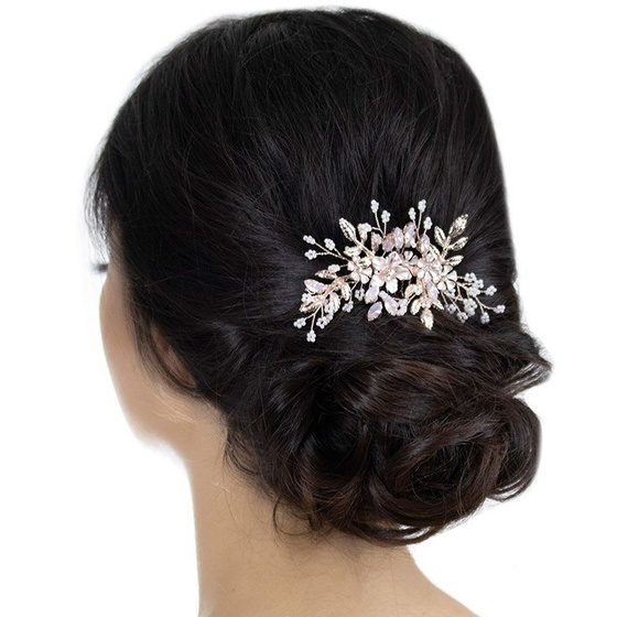 OZDOBA DO WŁOSÓW rose gold ŚLUBNA grzebyk ŚLUB