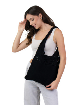 TORBA DAMSKA torebka shopperka BOHO miejska na ramię na zakupy