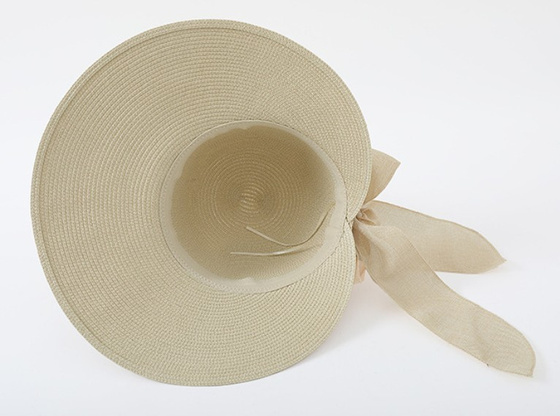 KAPELUSZ DAMSKI Alessio słomkowy boho lato plaża słomiany KOKARDA