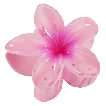 KLAMRA KWIAT szczęka duża SPINKA do włosów kwiatek HAWAJSKA KWIAT PLUMERII